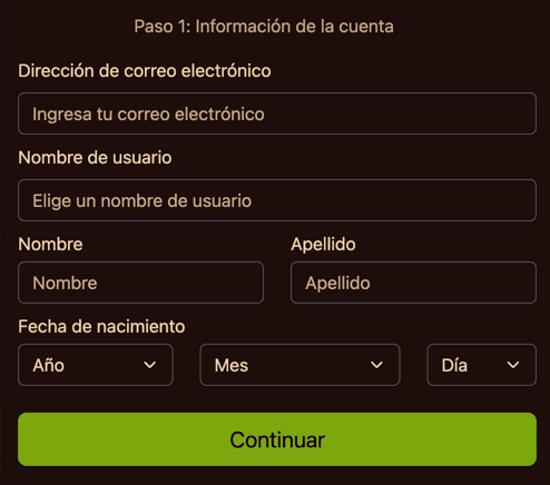 REGISTRO Betcave casino